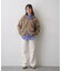 【UNISEX】製品染めダンボールジップパーカー/WEB限定カラーあり