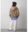 【UNISEX】製品染めダンボールジップパーカー/WEB限定カラーあり