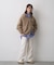 【UNISEX】製品染めダンボールジップパーカー/WEB限定カラーあり