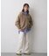【UNISEX】製品染めダンボールジップパーカー/WEB限定カラーあり