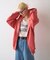 【UNISEX】製品染めダンボールジップパーカー/WEB限定カラーあり