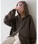 【UNISEX】製品染めダンボールジップパーカー/WEB限定カラーあり