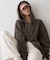 【UNISEX】製品染めダンボールジップパーカー/WEB限定カラーあり
