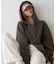 【UNISEX】製品染めダンボールジップパーカー/WEB限定カラーあり