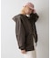 【UNISEX】製品染めダンボールジップパーカー/WEB限定カラーあり