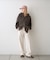 【UNISEX】製品染めダンボールジップパーカー/WEB限定カラーあり