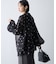 ∴花柄刺繍シアーフーディーブラウス