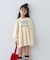 【KIDS/ZOZO限定カラーあり】らくがき風フロッキーロゴミニワンピチュニック