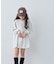 【KIDS/ZOZO限定カラーあり】らくがき風フロッキーロゴミニワンピチュニック