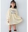 【KIDS/ZOZO限定カラーあり】らくがき風フロッキーロゴミニワンピチュニック