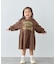 【KIDS/ZOZO限定カラーあり】らくがき風フロッキーロゴミニワンピチュニック