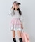 【KIDS/ZOZO限定カラーあり】らくがき風フロッキーロゴミニワンピチュニック