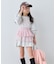 【KIDS/ZOZO限定カラーあり】らくがき風フロッキーロゴミニワンピチュニック