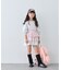 【KIDS/ZOZO限定カラーあり】らくがき風フロッキーロゴミニワンピチュニック