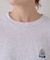 【DOG＆OJISAN】ワンポイント刺繍ロンTEE