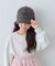【KIDS】KIDS起毛ツイルロゴCAP