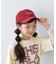 【KIDS】KIDS起毛ツイルロゴCAP