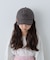 【KIDS】KIDS起毛ツイルロゴCAP