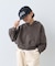 【KIDS】KIDSピグメントダンボールパーカー