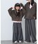 【KIDS】サイドラインスラックスパンツ