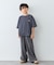【KIDS】サイドラインスラックスパンツ