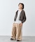 【KIDS】サイドラインスラックスパンツ