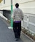 【SOUNDS GOOOOD】シアー切替スウェットジップブルゾン
