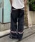 【SOUNDS GOOOOD】チロリアンテープデニムパンツ