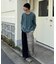 【SOUNDS GOOOOD】シアー切替スウェットパンツ