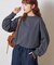 ビッグシルエットクルーネックスウェットロンTEE