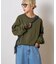 ビッグシルエットクルーネックスウェットロンTEE