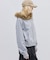 【 FILA 別注 】裏毛ファーフードジップパーカー