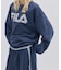 【 FILA 別注 】レースドッキング裏毛クルースウェット