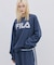 【 FILA 別注 】レースドッキング裏毛クルースウェット