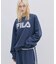【 FILA 別注 】レースドッキング裏毛クルースウェット