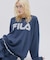 【 FILA 別注 】レースドッキング裏毛クルースウェット