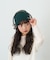 【KIDS】KIDSウール混リブニットビーニー
