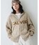 ネップヤーンダブルジャガードニットジップパーカー【WEB限定カラーあり】