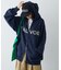 ネップヤーンダブルジャガードニットジップパーカー【WEB限定カラーあり】
