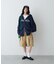 ネップヤーンダブルジャガードニットジップパーカー【WEB限定カラーあり】