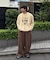 ヒューマングラフィック裏毛スウェット