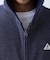 【GEVACO】ワッフル杢ジップパーカー