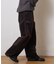 ベロアカーブパンツ