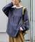 ダブルフェイスリバーシブルロンTEE