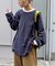 ダブルフェイスリバーシブルロンTEE