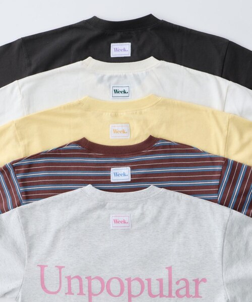 KIDS】5枚セットアソートロゴロンTee【WEEKロンTee】｜チャオパニック