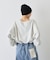 カレッジロゴサイドスリットオーバースウェット