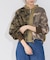 【etsinta】リメイクZIP柄シャツジャケット