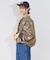 【etsinta】リメイクZIP柄シャツジャケット