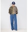 【etsinta】リメイクZIP柄シャツジャケット
